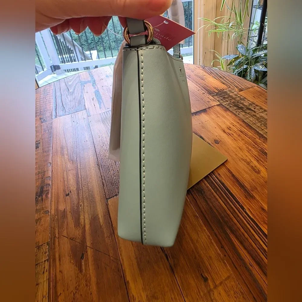 kate spade Light Blue Leather Crossbody Bag